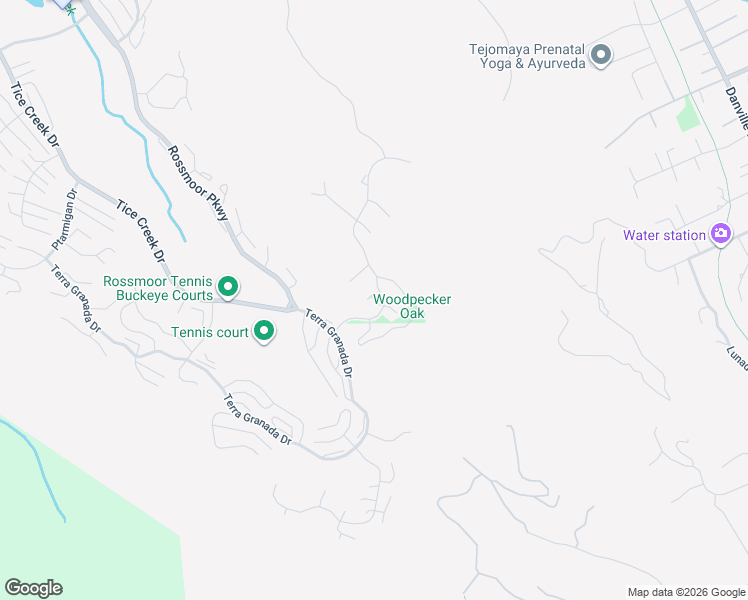 map of restaurants, bars, coffee shops, grocery stores, and more near 310 Foxwood Way in Walnut Creek