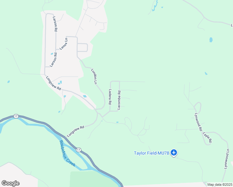 map of restaurants, bars, coffee shops, grocery stores, and more near 20901 Lacombe Road in Waynesville