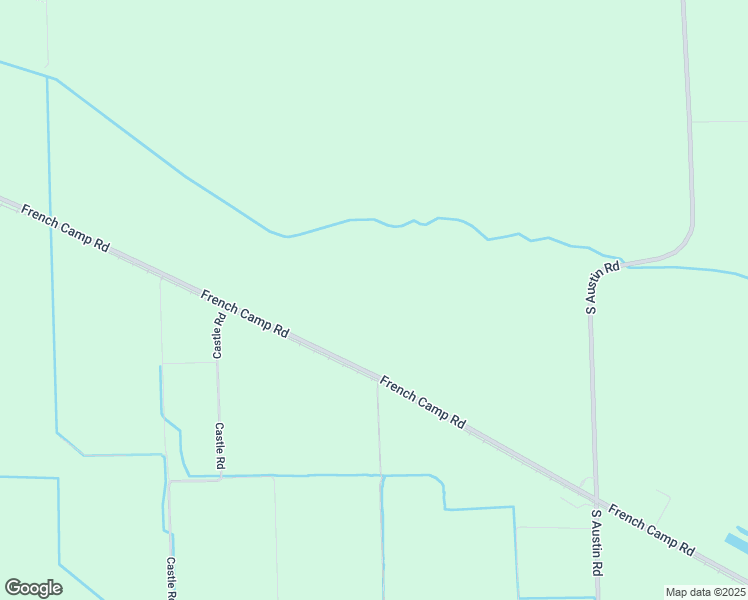 map of restaurants, bars, coffee shops, grocery stores, and more near 6969 French Camp Road in Manteca