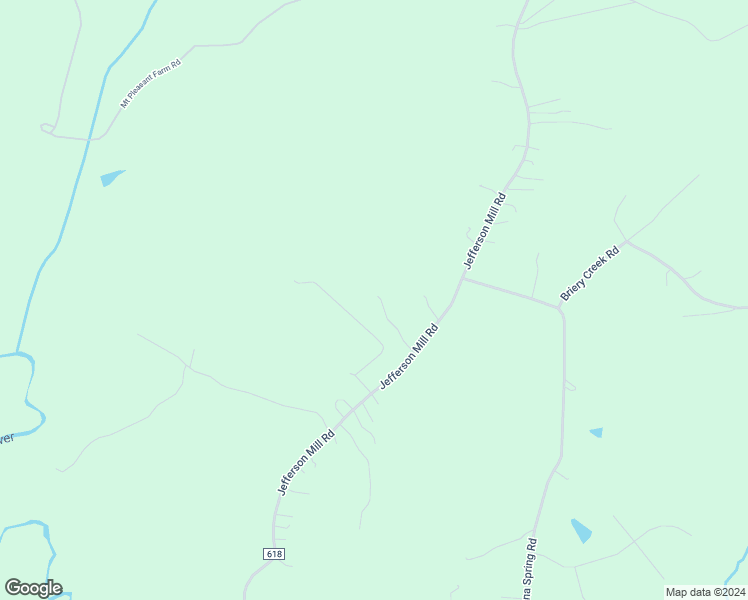 map of restaurants, bars, coffee shops, grocery stores, and more near 6518 Jefferson Mill Road in Scottsville
