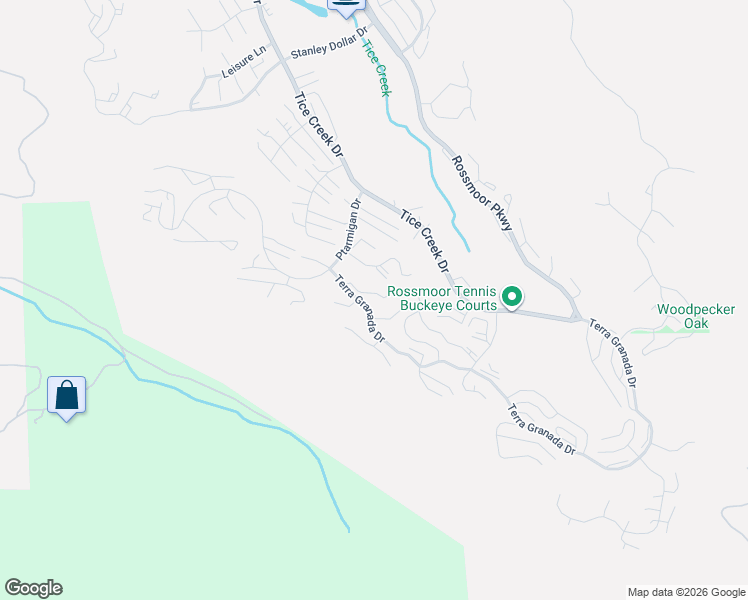 map of restaurants, bars, coffee shops, grocery stores, and more near 3206 Terra Granada Drive in Walnut Creek