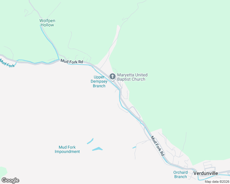 map of restaurants, bars, coffee shops, grocery stores, and more near 146 Mud Fork Road in Mount Gay-Shamrock