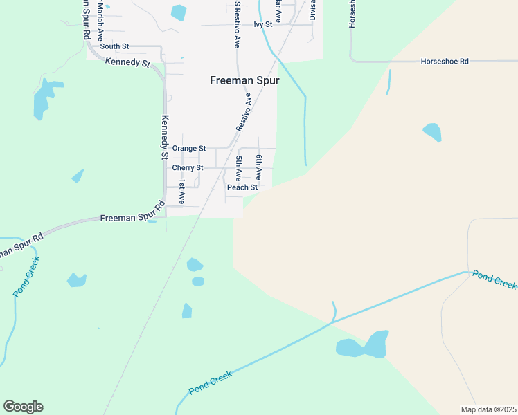 map of restaurants, bars, coffee shops, grocery stores, and more near in Freeman Spur