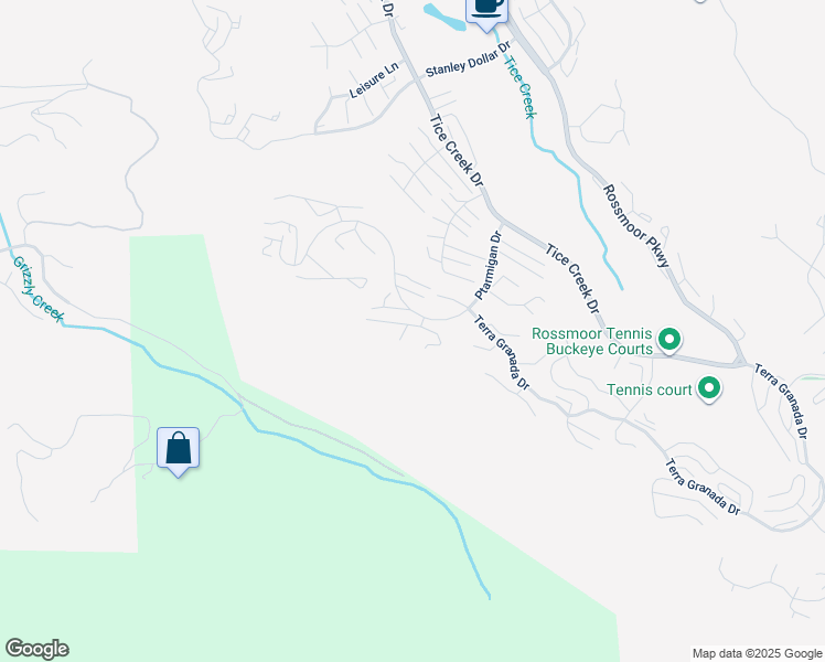 map of restaurants, bars, coffee shops, grocery stores, and more near 2101 Ptarmigan Drive in Walnut Creek