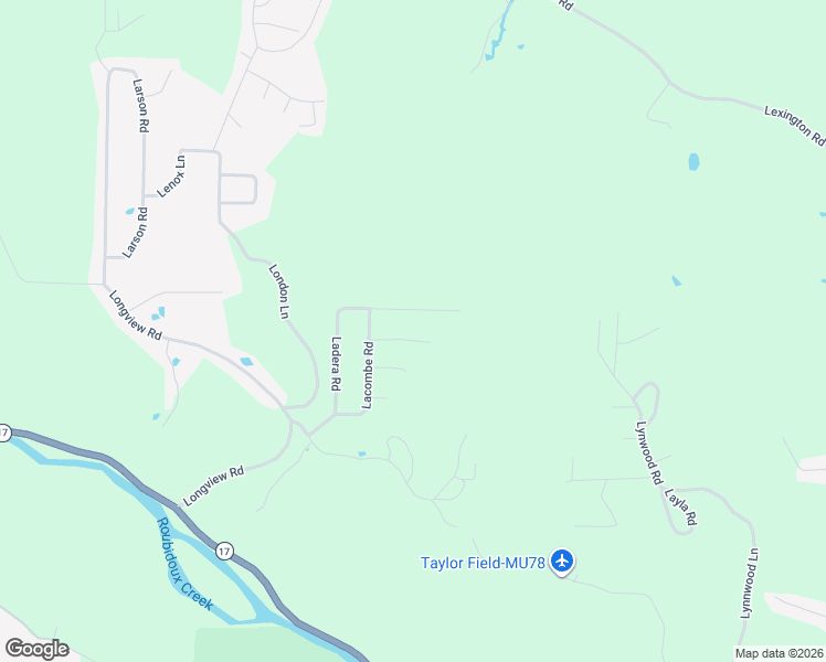 map of restaurants, bars, coffee shops, grocery stores, and more near 18955 Ladera Road in Waynesville