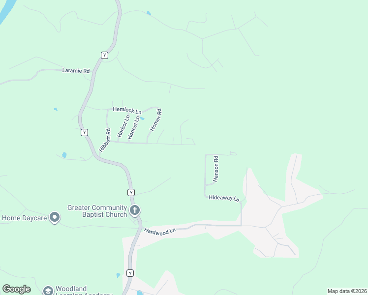 map of restaurants, bars, coffee shops, grocery stores, and more near 16506 Hunters Ridge Lane in Saint Robert