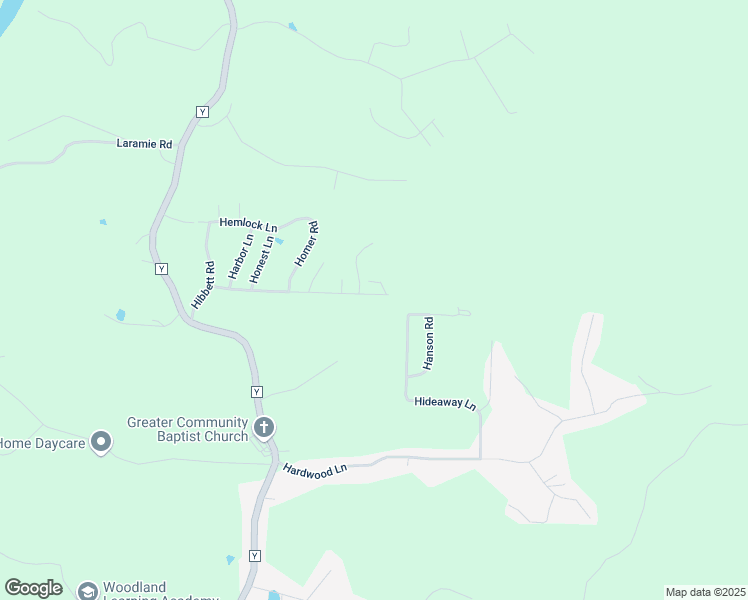 map of restaurants, bars, coffee shops, grocery stores, and more near 16549 Hunters Ridge Lane in Saint Robert