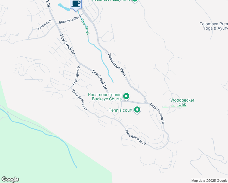map of restaurants, bars, coffee shops, grocery stores, and more near 3434 Tice Creek Drive in Walnut Creek