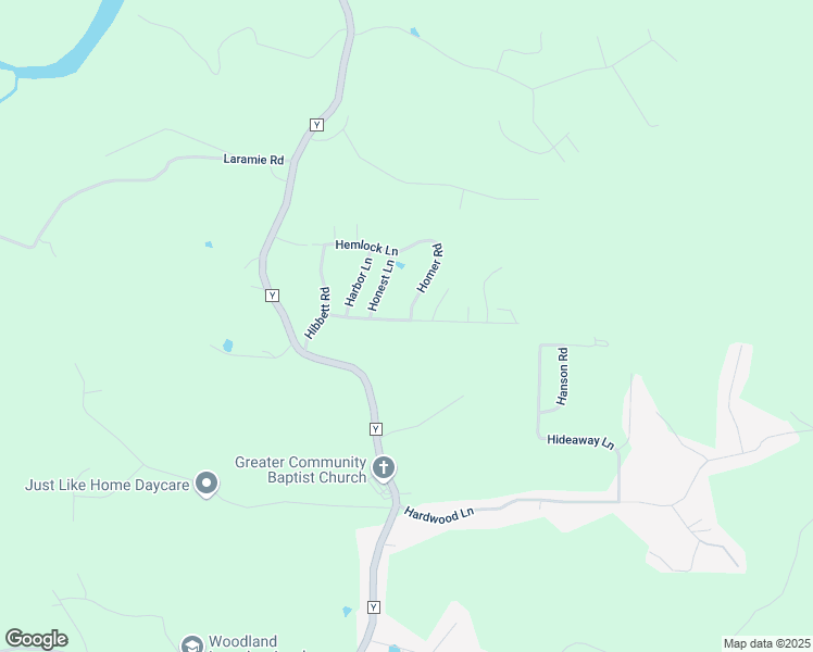 map of restaurants, bars, coffee shops, grocery stores, and more near 16711 Hunters Ridge Lane in Saint Robert