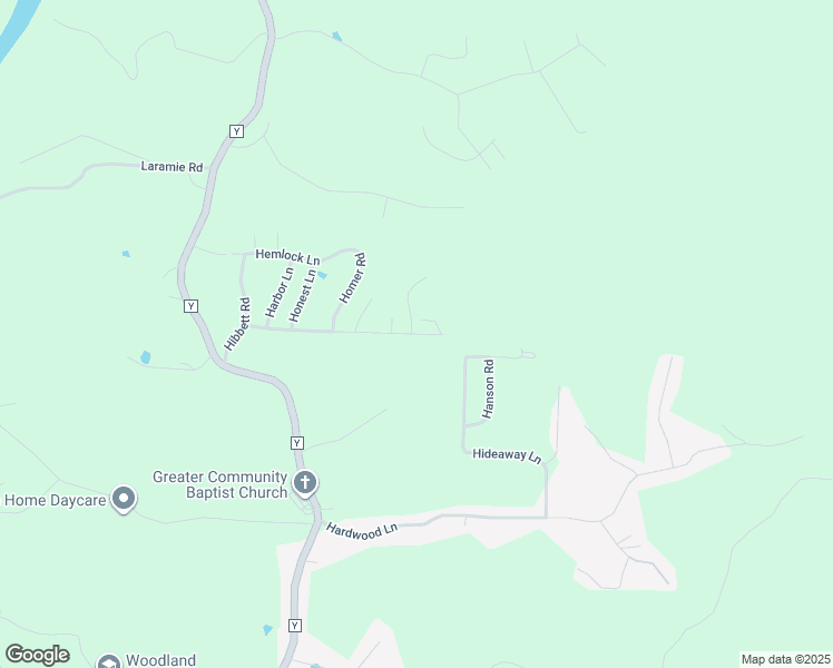 map of restaurants, bars, coffee shops, grocery stores, and more near 16509 Hunters Ridge Lane in Saint Robert