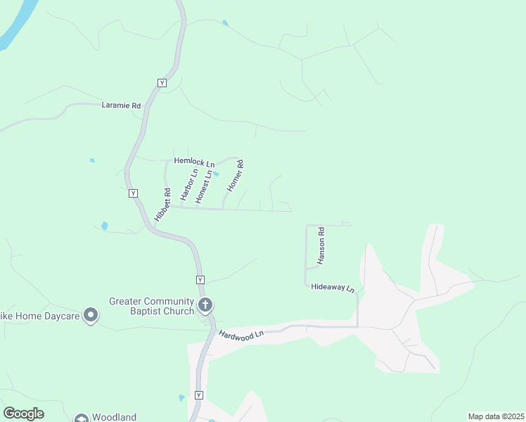 map of restaurants, bars, coffee shops, grocery stores, and more near 16588 Hunters Ridge Lane in Saint Robert