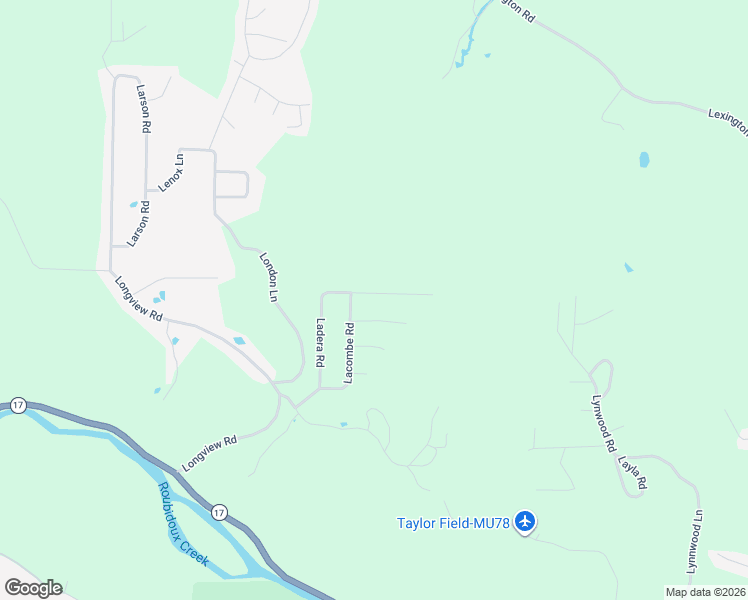 map of restaurants, bars, coffee shops, grocery stores, and more near 18989 Ladera Road in Waynesville