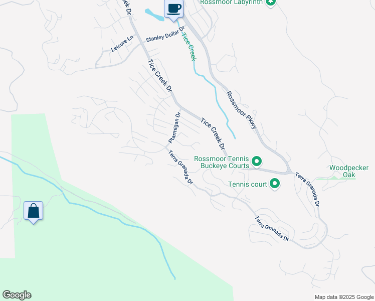 map of restaurants, bars, coffee shops, grocery stores, and more near 1609 Ptarmigan Drive in Walnut Creek