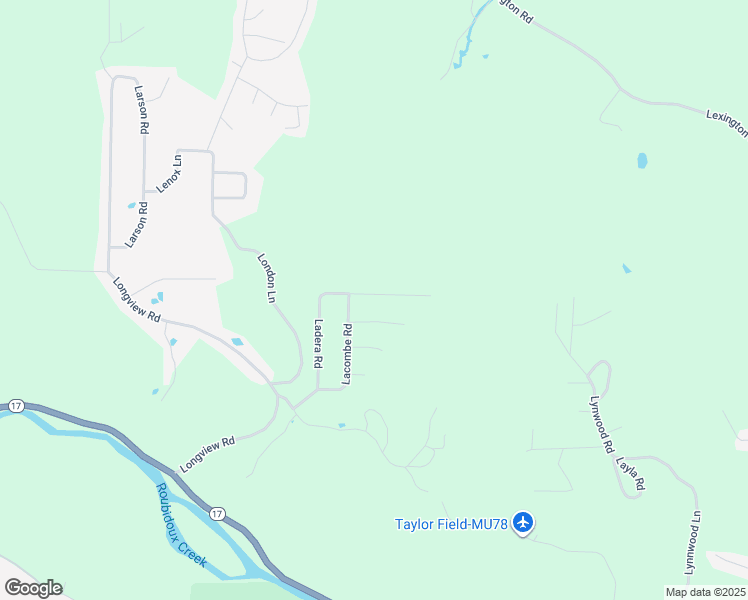 map of restaurants, bars, coffee shops, grocery stores, and more near 18989 Ladera Road in Waynesville