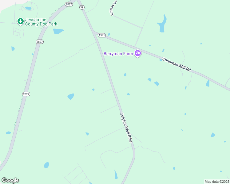 map of restaurants, bars, coffee shops, grocery stores, and more near 2135 Sulphur Well Pike in Nicholasville