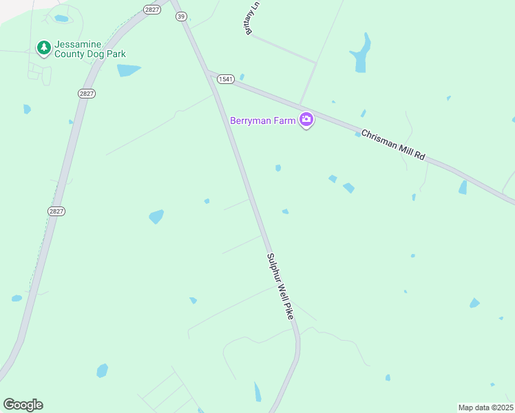 map of restaurants, bars, coffee shops, grocery stores, and more near 2135 Sulphur Well Pike in Nicholasville