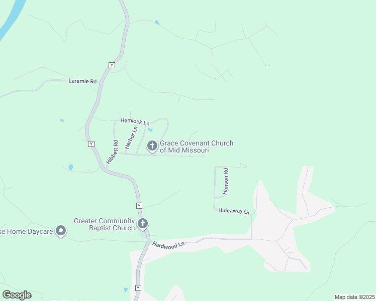 map of restaurants, bars, coffee shops, grocery stores, and more near 20974 Humanity Lane in Saint Robert