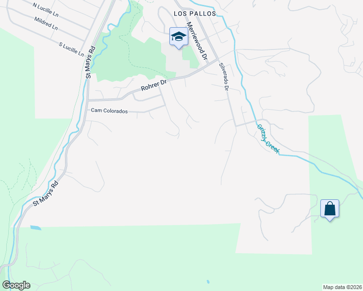 map of restaurants, bars, coffee shops, grocery stores, and more near 370 Castello Road in Lafayette