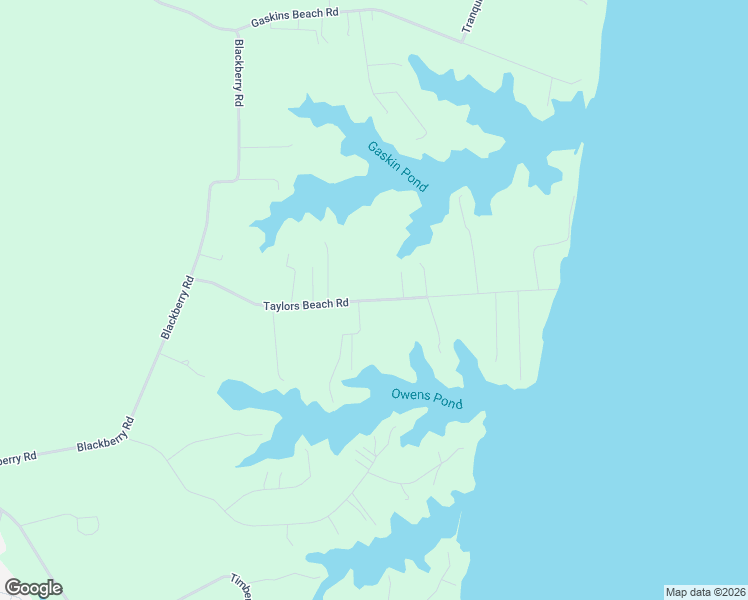 map of restaurants, bars, coffee shops, grocery stores, and more near Taylors Beach Road in Reedville