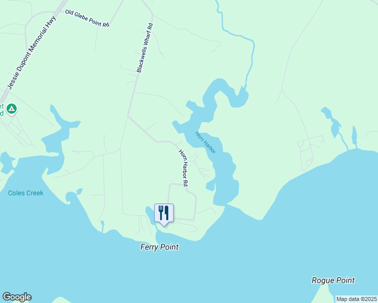 map of restaurants, bars, coffee shops, grocery stores, and more near 321 Horn Harbor Road in Burgess