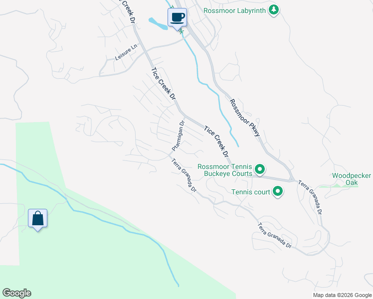 map of restaurants, bars, coffee shops, grocery stores, and more near 1501 Ptarmigan Drive in Walnut Creek