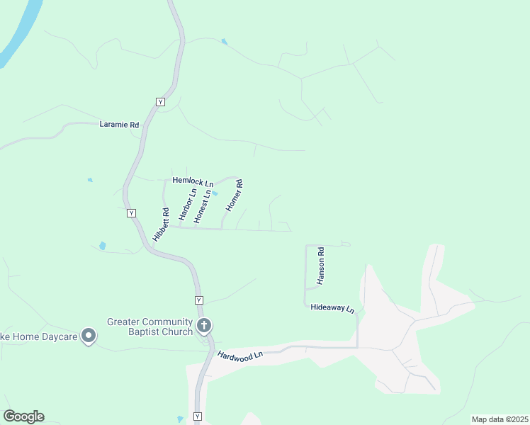 map of restaurants, bars, coffee shops, grocery stores, and more near 16588 Hunters Ridge Lane in Saint Robert