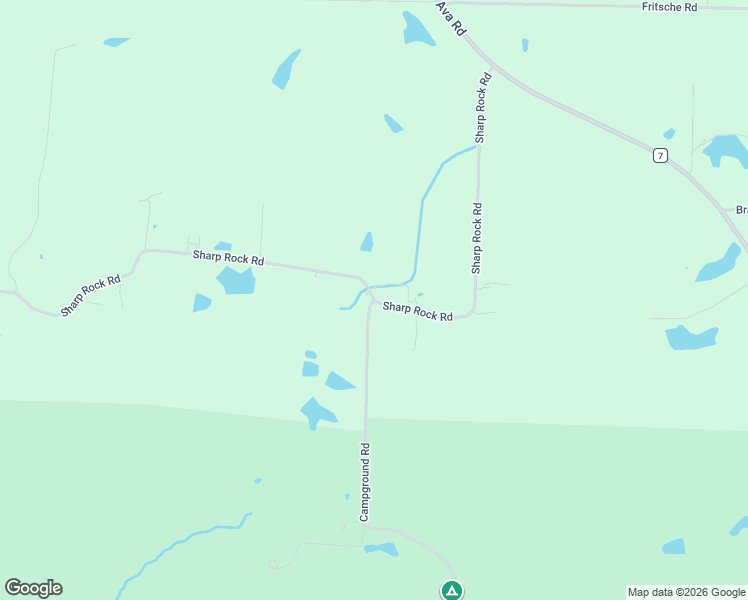 map of restaurants, bars, coffee shops, grocery stores, and more near 842 Sharp Rock Road in Ava