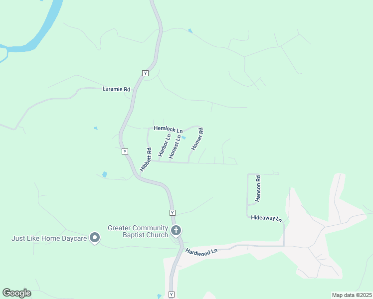 map of restaurants, bars, coffee shops, grocery stores, and more near 16531 Hemlock Lane in Saint Robert