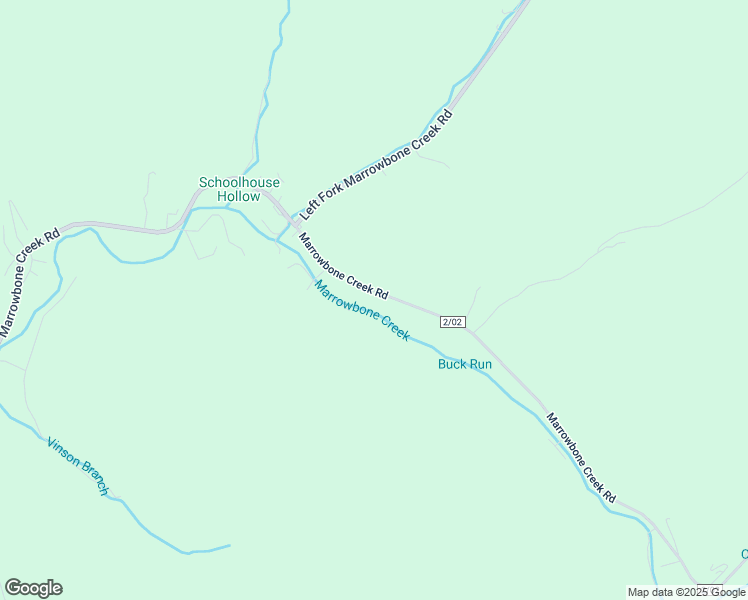 map of restaurants, bars, coffee shops, grocery stores, and more near 2806 Marrowbone Creek Road in Kermit