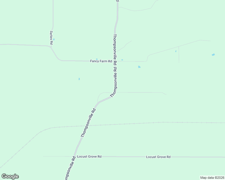 map of restaurants, bars, coffee shops, grocery stores, and more near 17675-18205 Thompsonville Road in Thompsonville