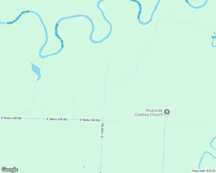 map of restaurants, bars, coffee shops, grocery stores, and more near 15701 South 1200 Road in Nevada