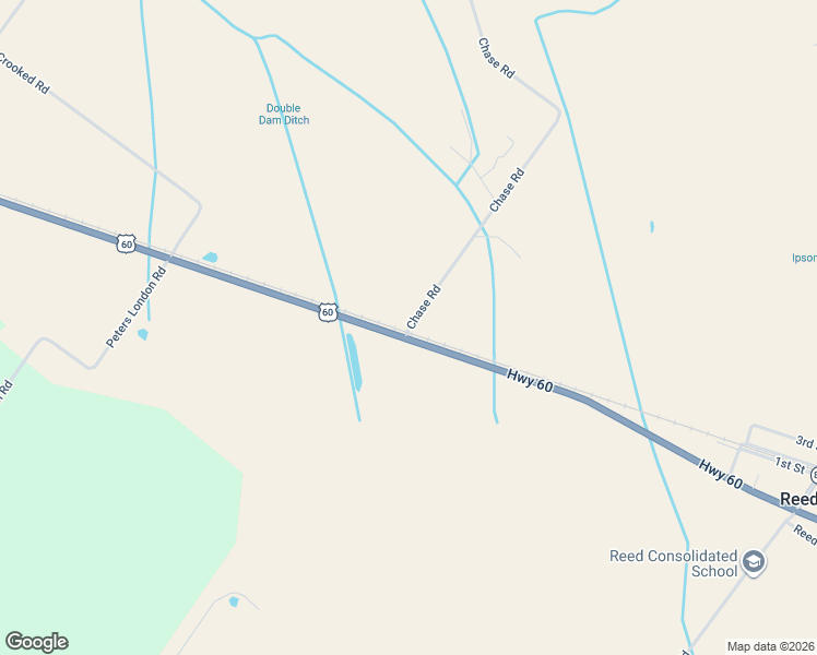 map of restaurants, bars, coffee shops, grocery stores, and more near 13900 Chase Road in Reed