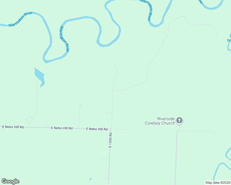 map of restaurants, bars, coffee shops, grocery stores, and more near 15701 South 1200 Road in Nevada