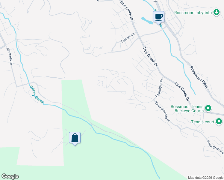 map of restaurants, bars, coffee shops, grocery stores, and more near 2921 Ptarmigan Drive in Walnut Creek