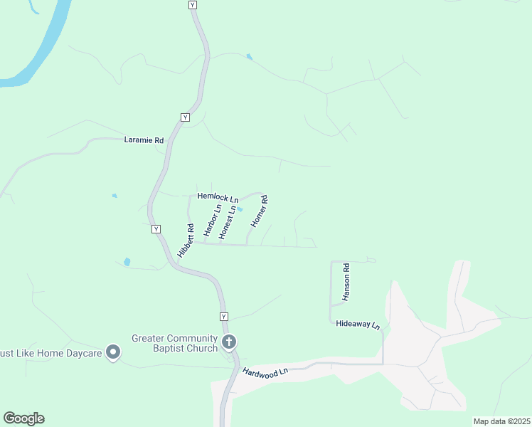 map of restaurants, bars, coffee shops, grocery stores, and more near 20974 Homer Road in Waynesville