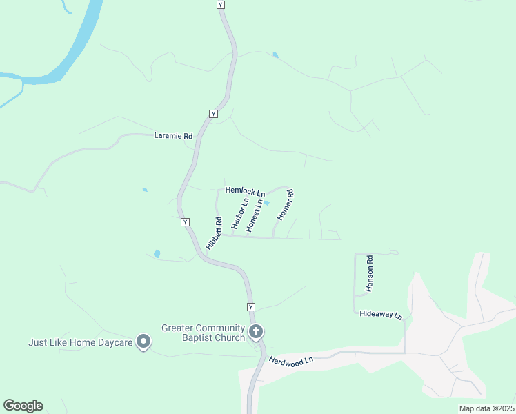 map of restaurants, bars, coffee shops, grocery stores, and more near 16531 Hemlock Lane in Saint Robert