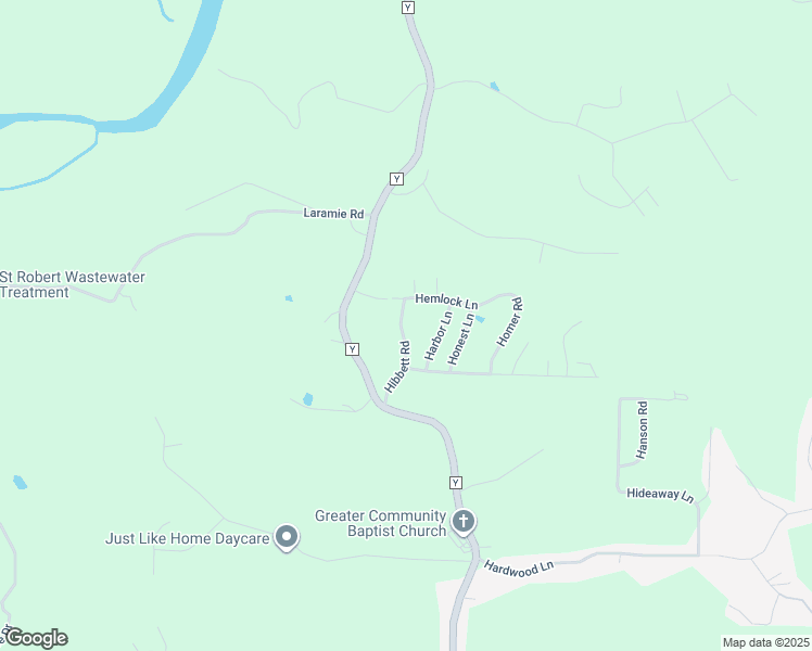 map of restaurants, bars, coffee shops, grocery stores, and more near 20846 Hibbett Road in Saint Robert