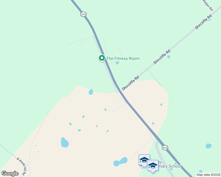 map of restaurants, bars, coffee shops, grocery stores, and more near Old Flaherty Road in Ekron