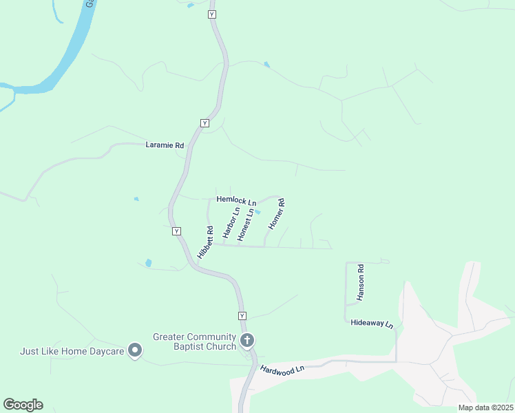 map of restaurants, bars, coffee shops, grocery stores, and more near 16531 Hemlock Lane in Saint Robert