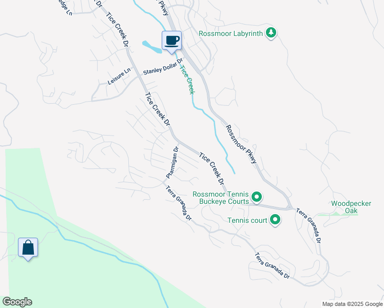 map of restaurants, bars, coffee shops, grocery stores, and more near 1129 Ptarmigan Drive in Walnut Creek