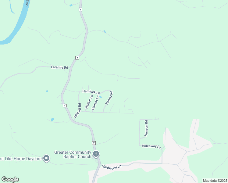 map of restaurants, bars, coffee shops, grocery stores, and more near 20974 Homer Road in Waynesville