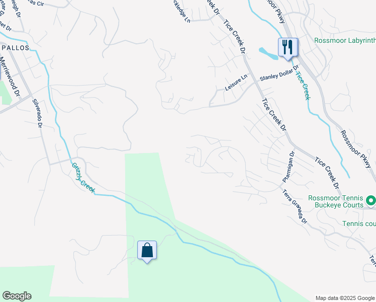map of restaurants, bars, coffee shops, grocery stores, and more near 3282 Ptarmigan Drive in Walnut Creek