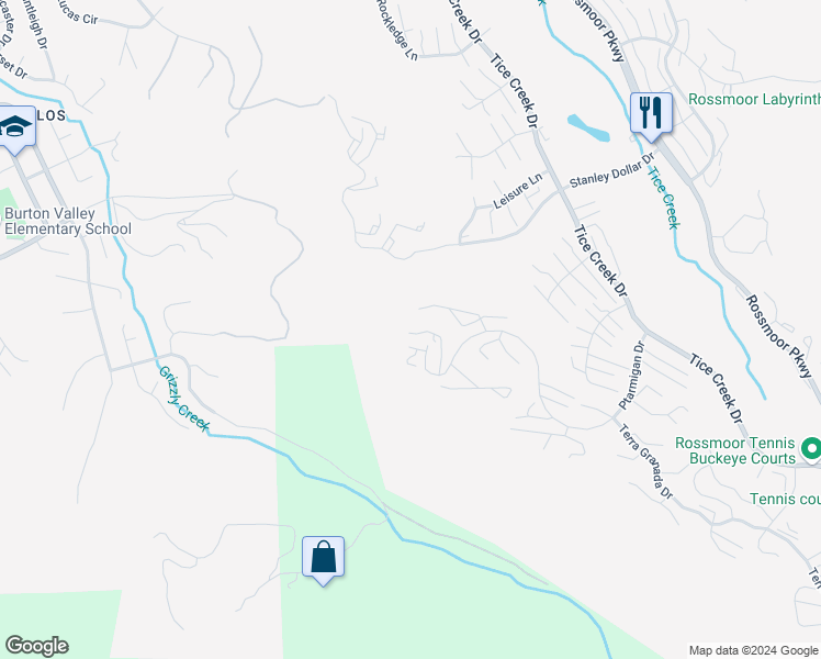 map of restaurants, bars, coffee shops, grocery stores, and more near 3282 Ptarmigan Drive in Walnut Creek