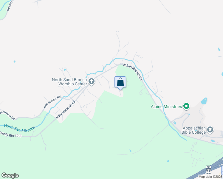 map of restaurants, bars, coffee shops, grocery stores, and more near 158 Hunter Ridge Road in Mount Hope
