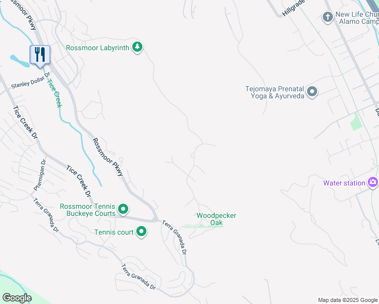 map of restaurants, bars, coffee shops, grocery stores, and more near 3053 Grey Eagle Drive in Walnut Creek