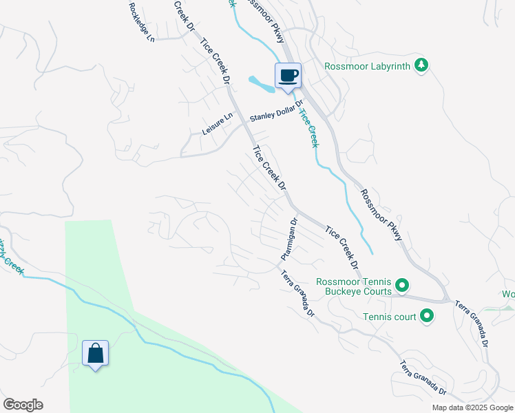 map of restaurants, bars, coffee shops, grocery stores, and more near 1324 Canyonwood Court in Walnut Creek