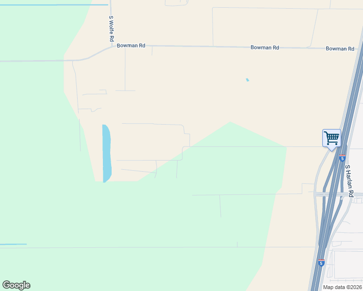 map of restaurants, bars, coffee shops, grocery stores, and more near 501 Briggs Avenue in Lathrop