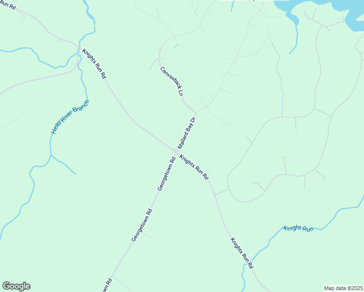map of restaurants, bars, coffee shops, grocery stores, and more near Mallard Bay Drive in Heathsville