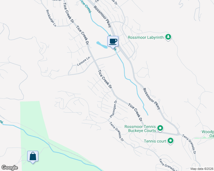 map of restaurants, bars, coffee shops, grocery stores, and more near 1125 Singingwood Court in Walnut Creek