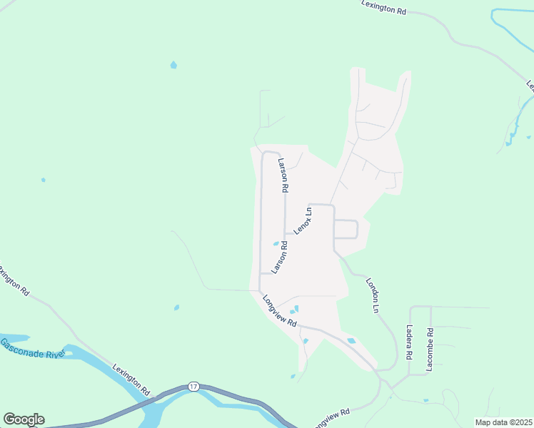 map of restaurants, bars, coffee shops, grocery stores, and more near 21146 Larson Road in Waynesville